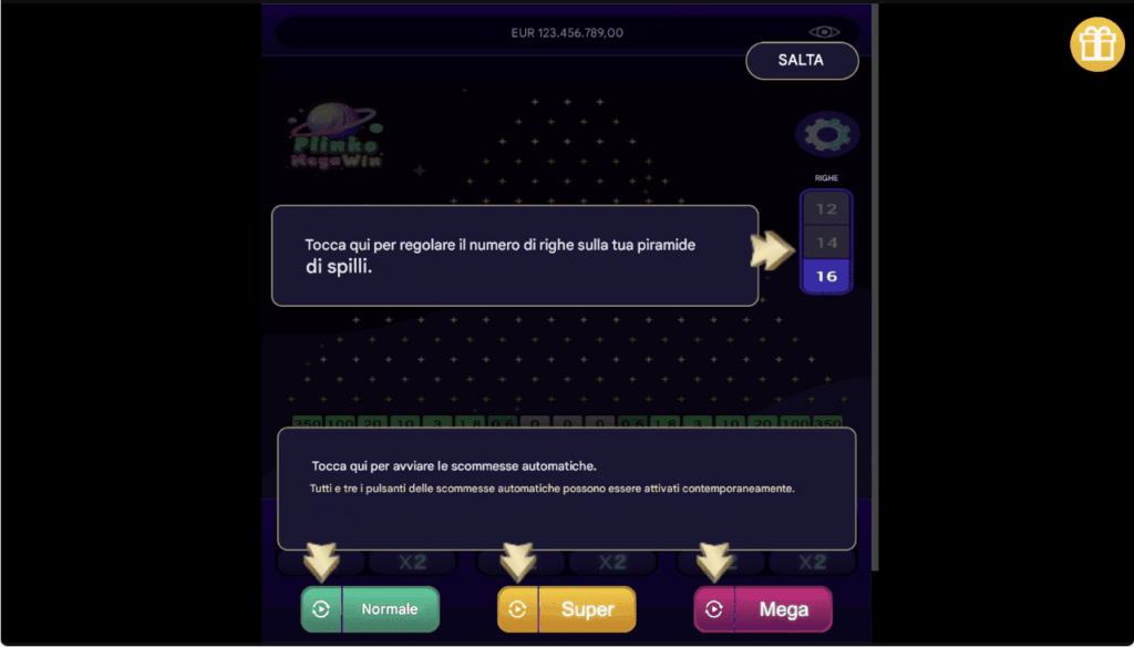 Come Giocare a Plinko Mega Win