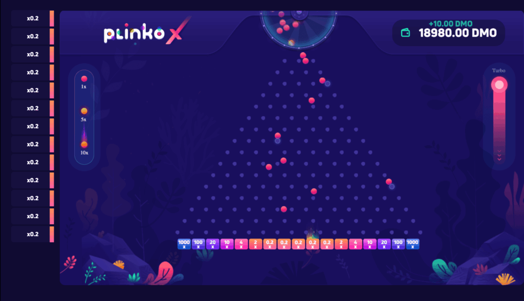 Come Giocare a Plinko X