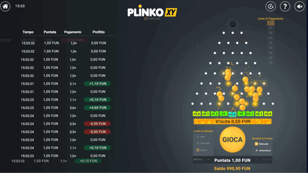 Come Giocare a Plinko XY