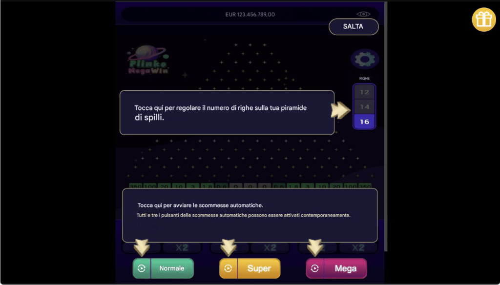 Come Giocare a Plinko Mega Win