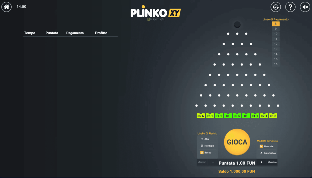 Plinko XY