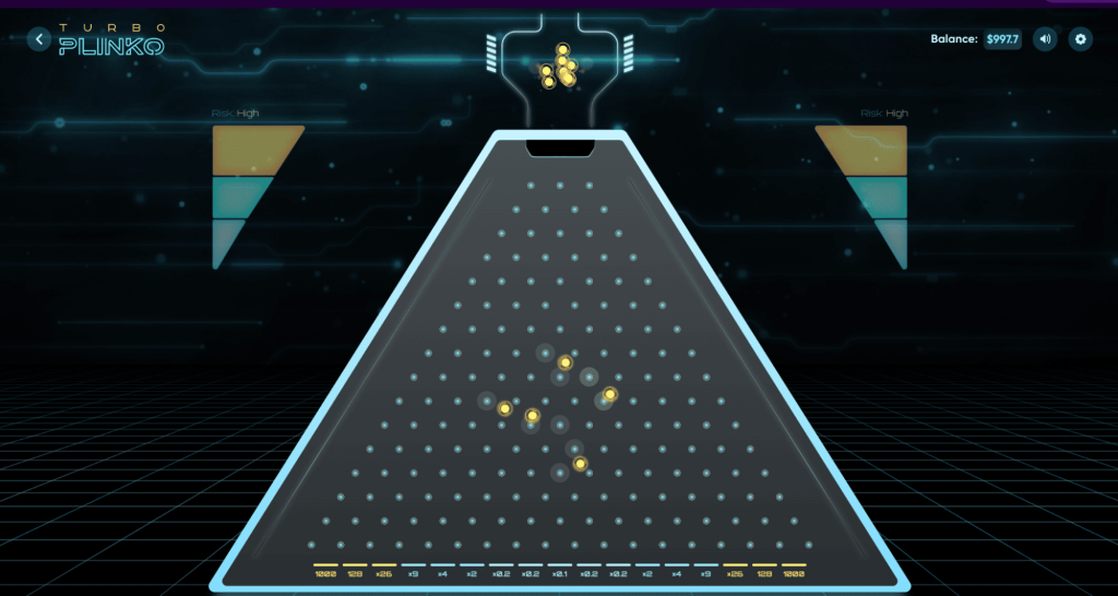 Come Giocare a Turbo Plinko