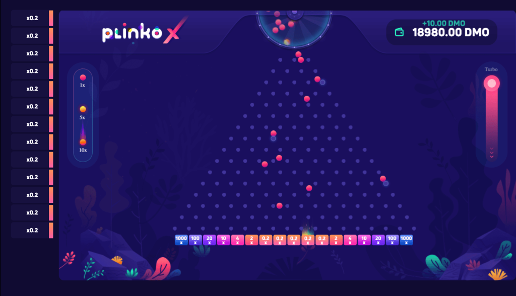 Come Giocare a Plinko X